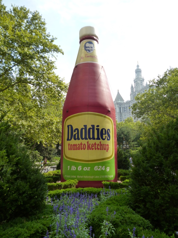 Daddies Ketchup Bottle NYC
